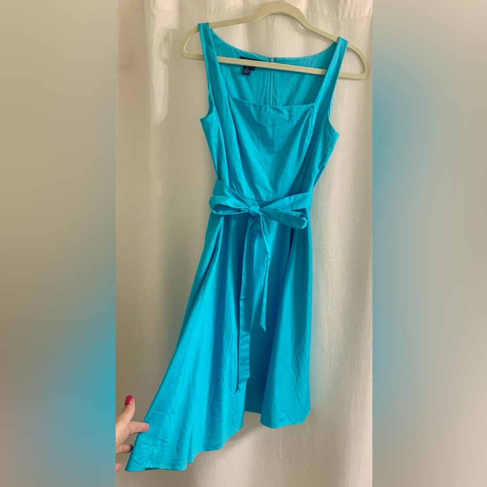 Ralph Lauren Chaps turquoise sundress